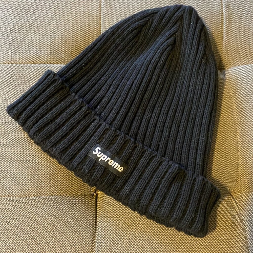 Supreme Overdyed Ribbed Beanie - Picture 2 of 4